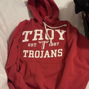 League Red Troy Trojans Sweater